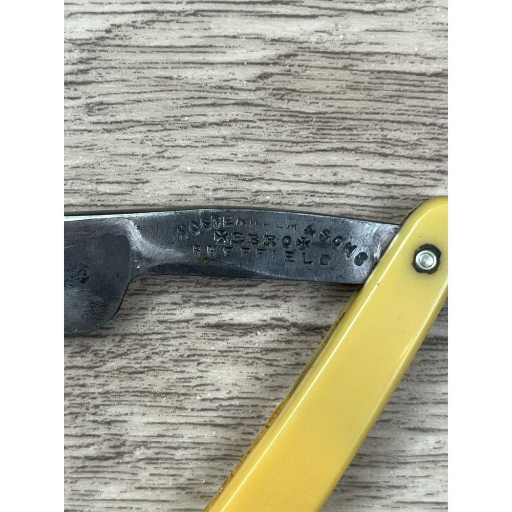 Joseph Wostenholm & Sons EBRO Razor Shave Sheffield England - Vintage